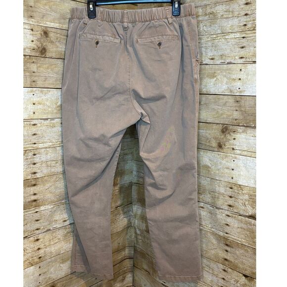 OLD NAVY STRETCH CASUAL EVERYDAY CLASSIC HIGH RISE CHINO PANTS SIZE LARGE - Picture 2 of 6